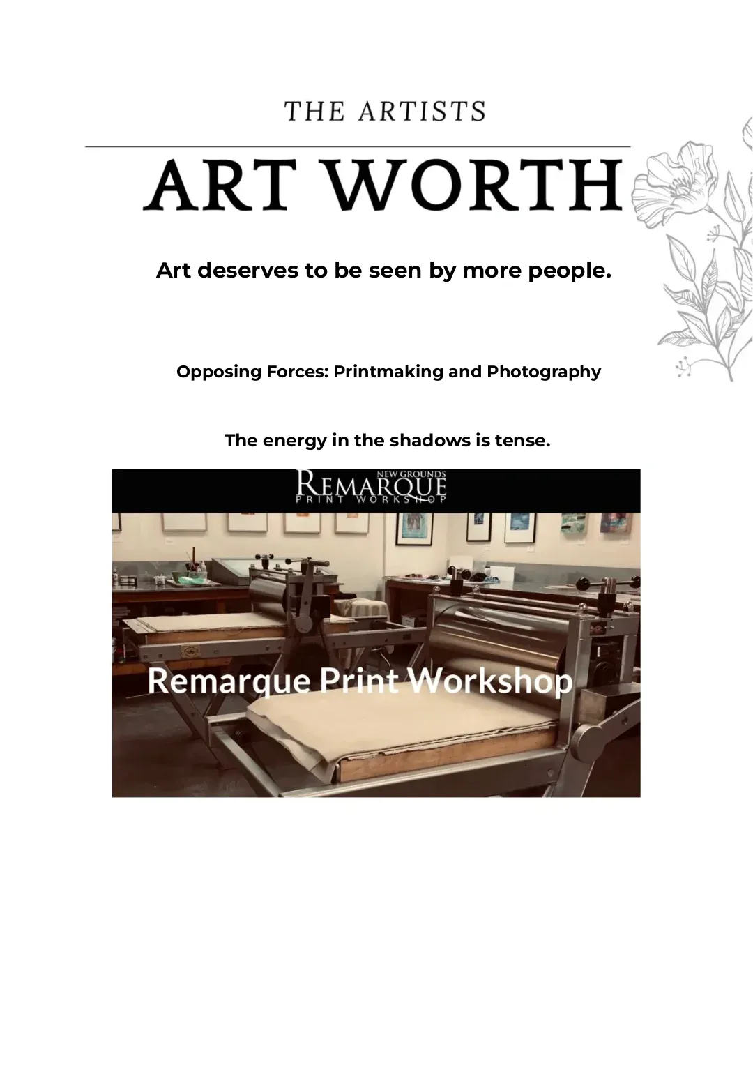 Call for Submissions | Opposing Forces