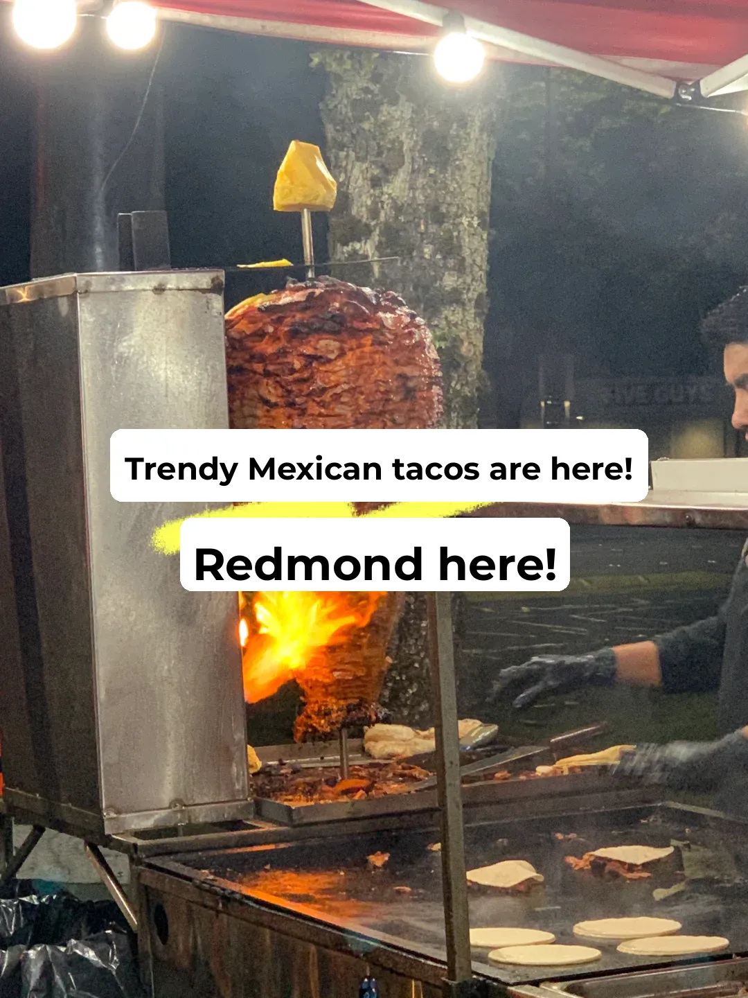 Viral Mexican Taco Street Stands Pop Up in Redmond 🌮🌯