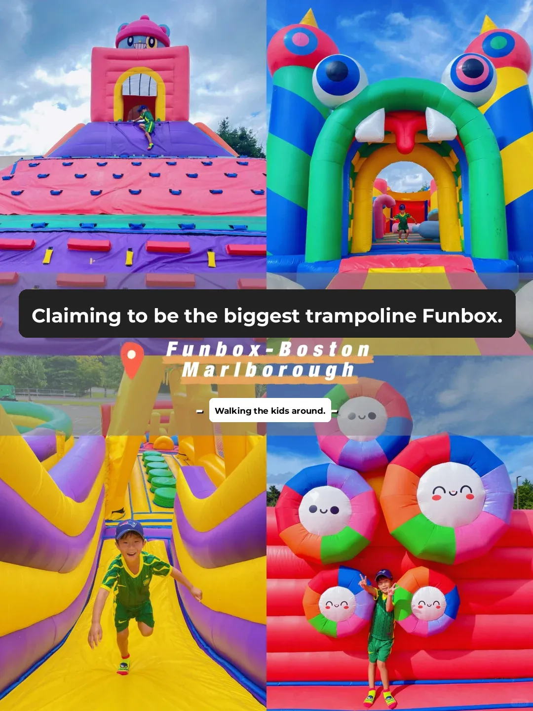 🔅Boston Kid-Friendly Fun | Funbox: Home of the "World’s Largest Trampoline"