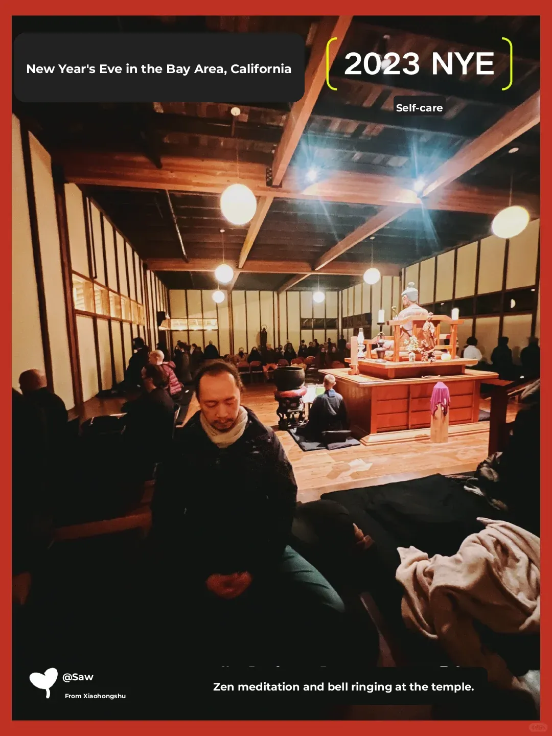 Bay Area New Year's Eve— Zen Meditation and Bell Ringing