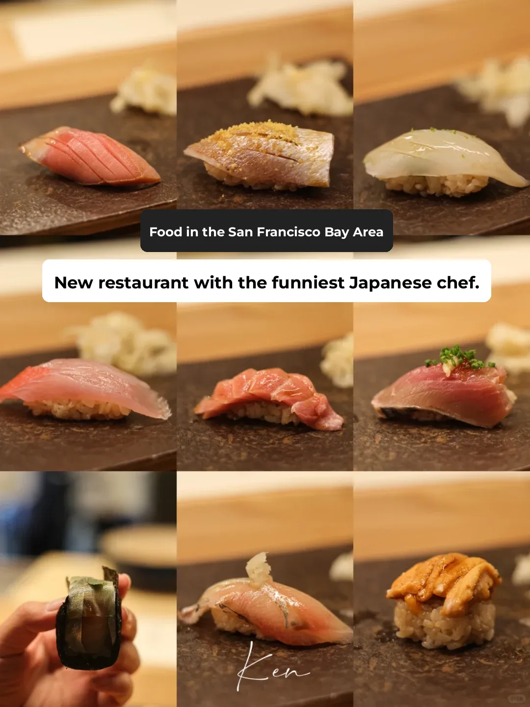 San Francisco | New Restaurant: The Chatty Sushi Chef Ken 🍣