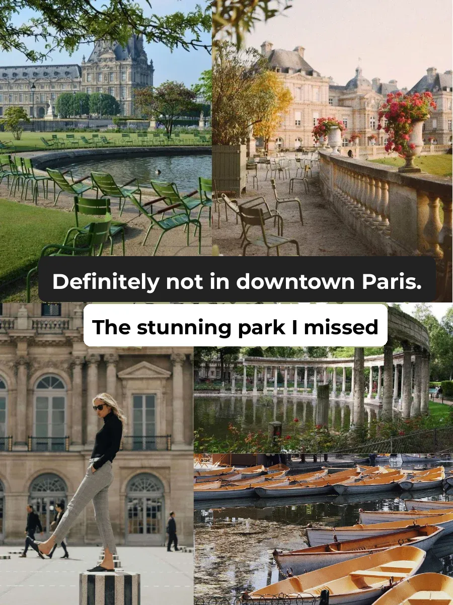 Paris Parks Are Seriously Stunning 🌸｜First-Time Guide to Exploring
