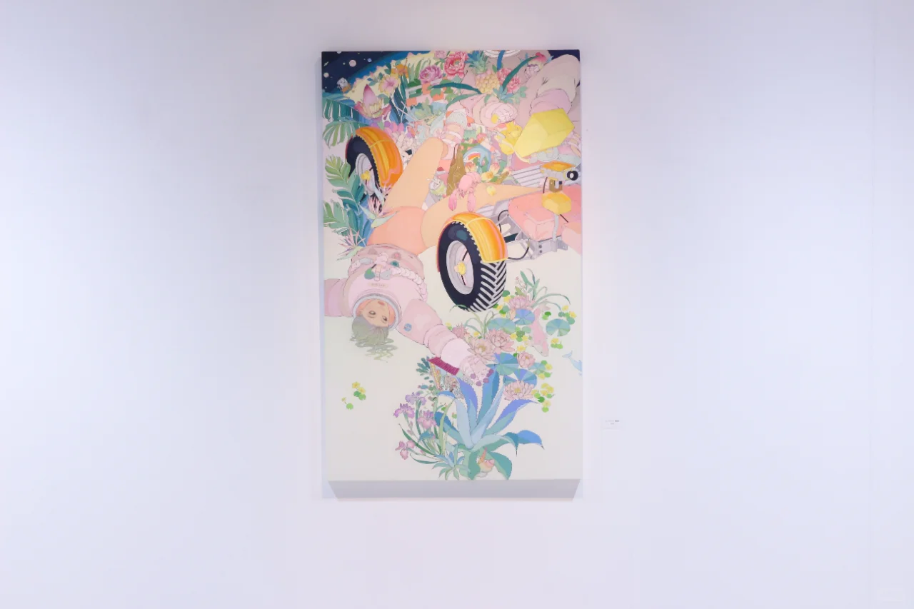 "Synthetic Tropical Exhibition: A Tropical Escape in the Chilly Winter"