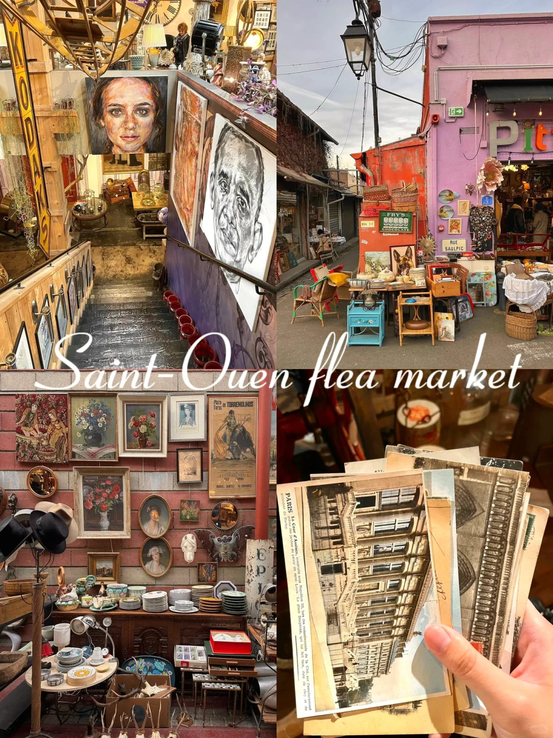 Reached Heaven 😭✨ This Paris Vintage Market is the Real Deal!