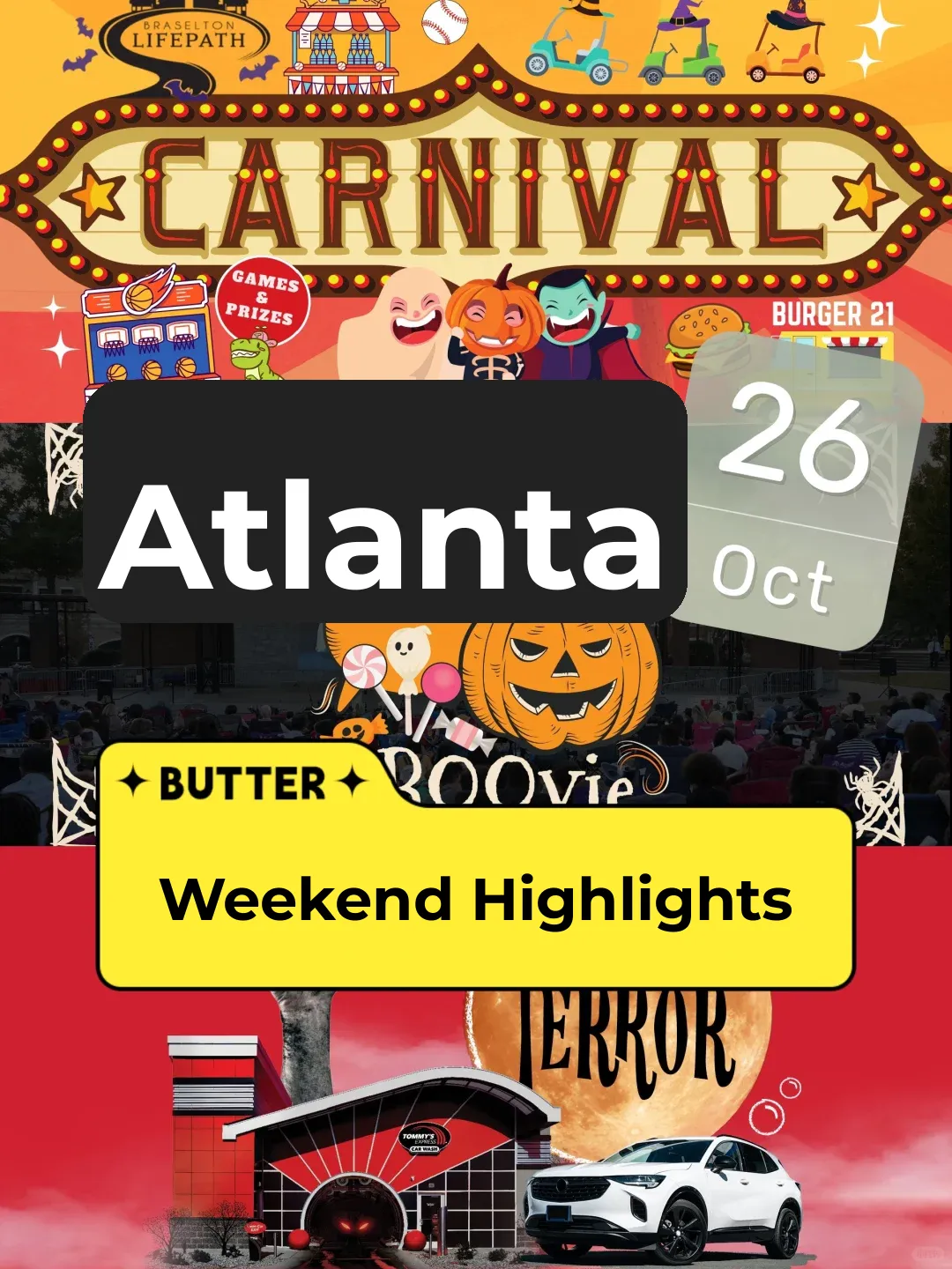 Top Weekend Events in Atlanta for October 26th