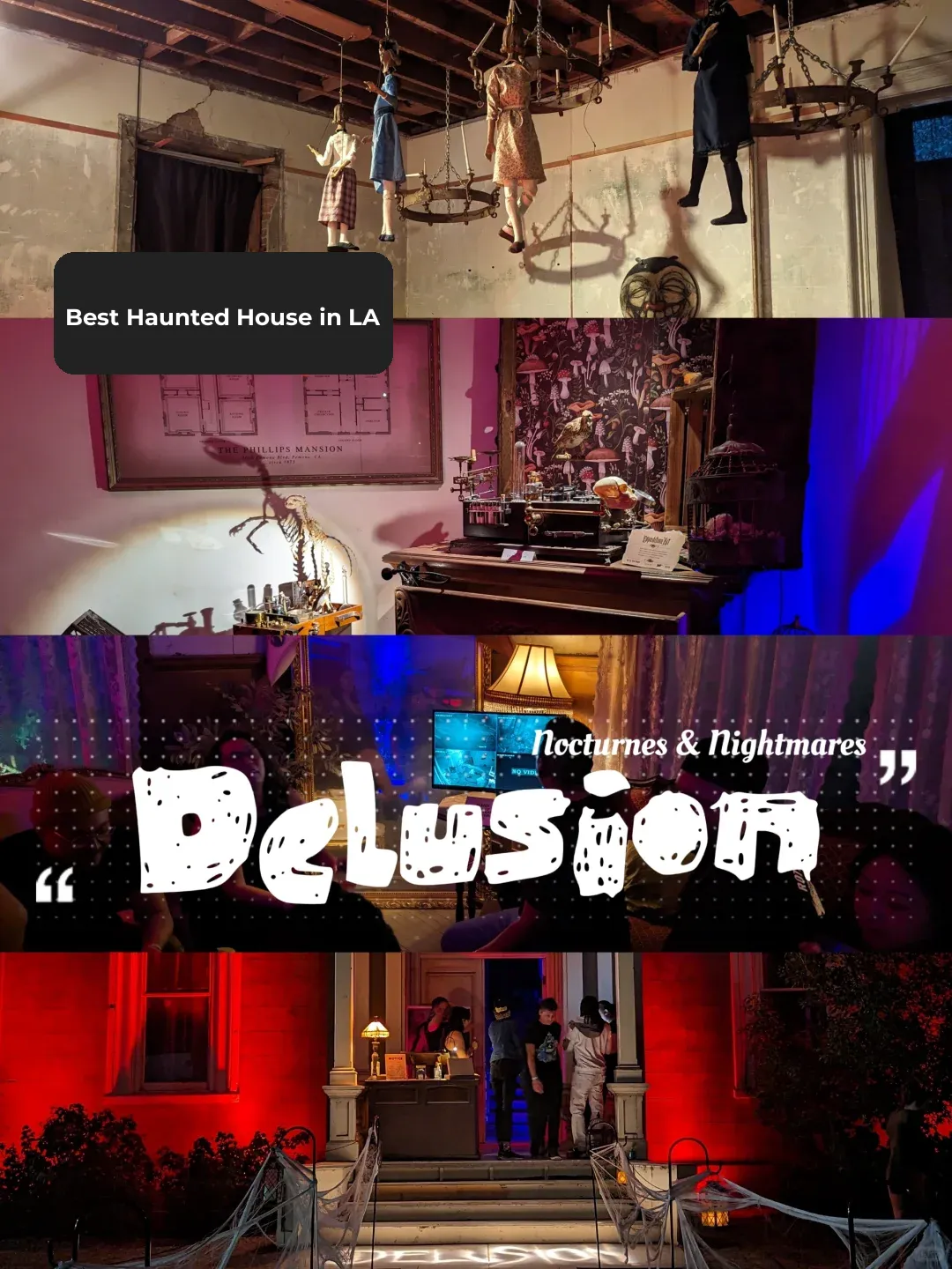 LA's Top Haunted House 🤩 Delusion Immersive Horror Theater