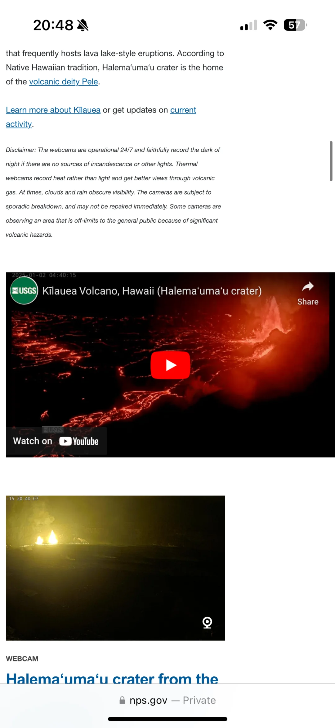 Hawaii's Kīlauea Volcano Erupts Again Today! 🌋