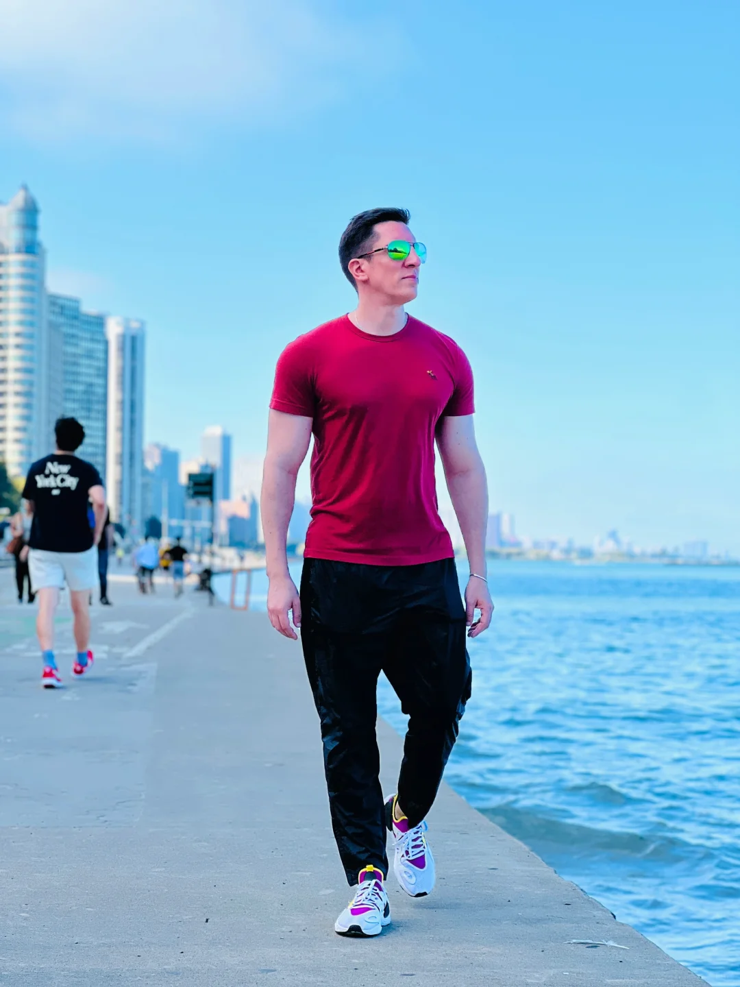 Chicago City Walk 🚶🏻‍♂️➡️ Lake Michigan and the Beach