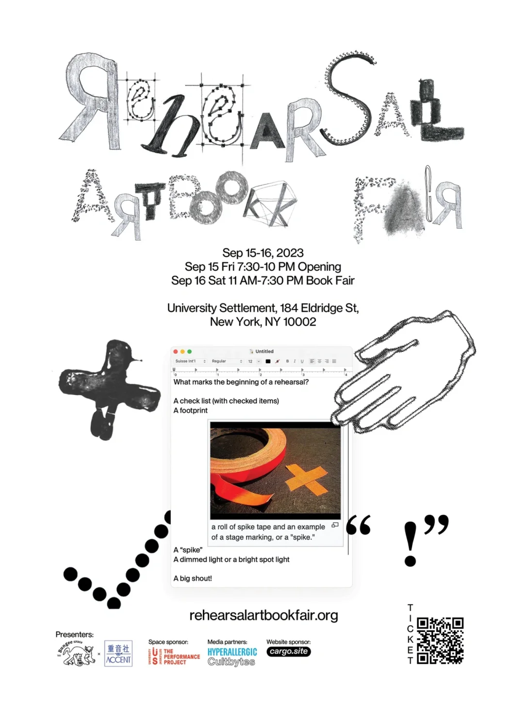 Rehearsal Art Book Fair