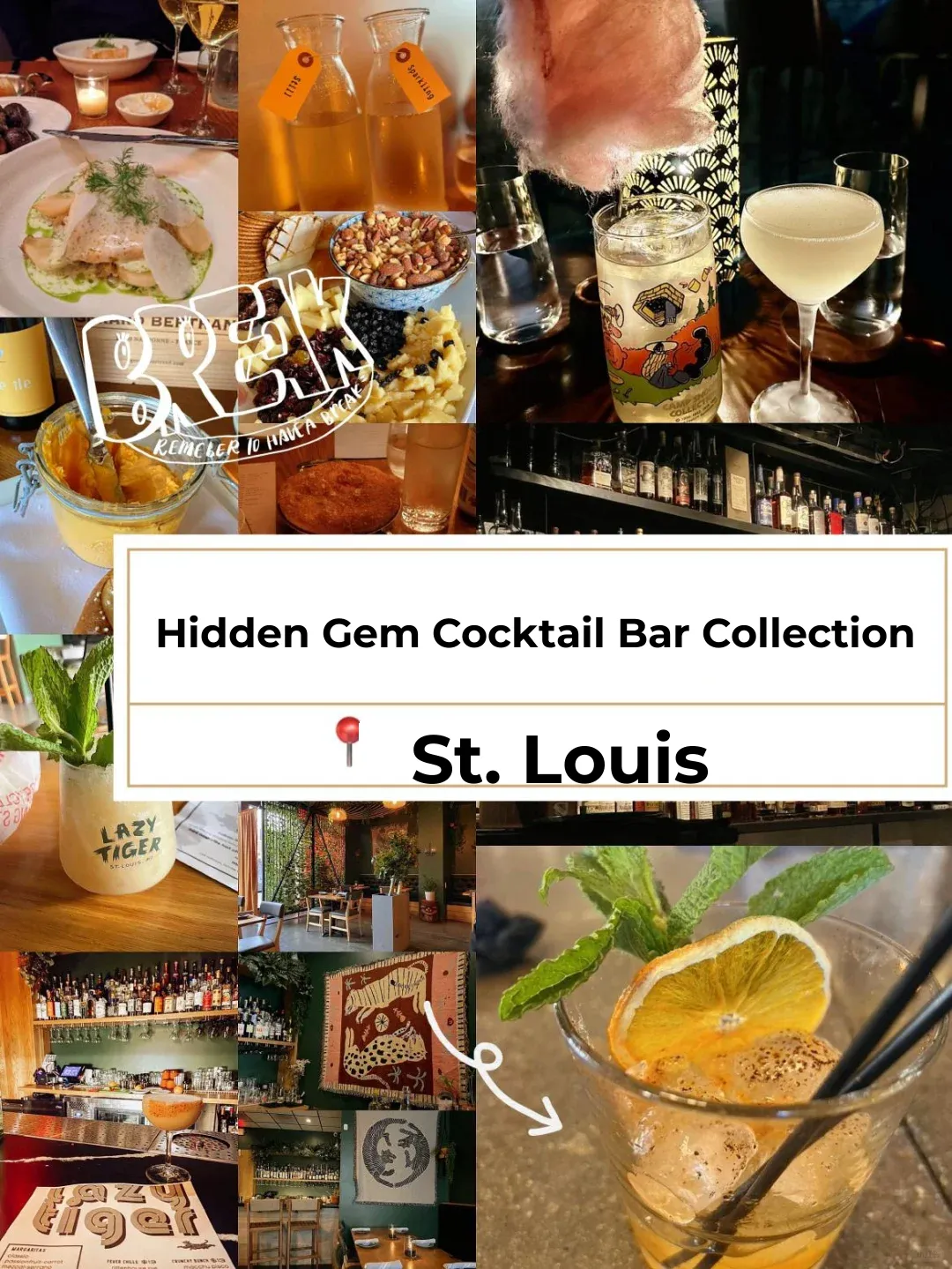 Quick! 🐎 A Treasure Trove of Cocktail Bars 🍸 in St. Louis~