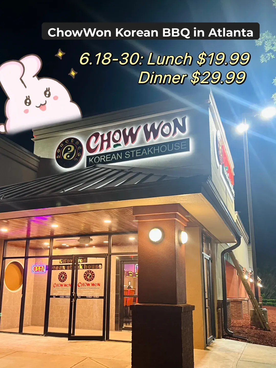 Customer Visit | Chow Won BBQ in Atlanta is Now Open🎉