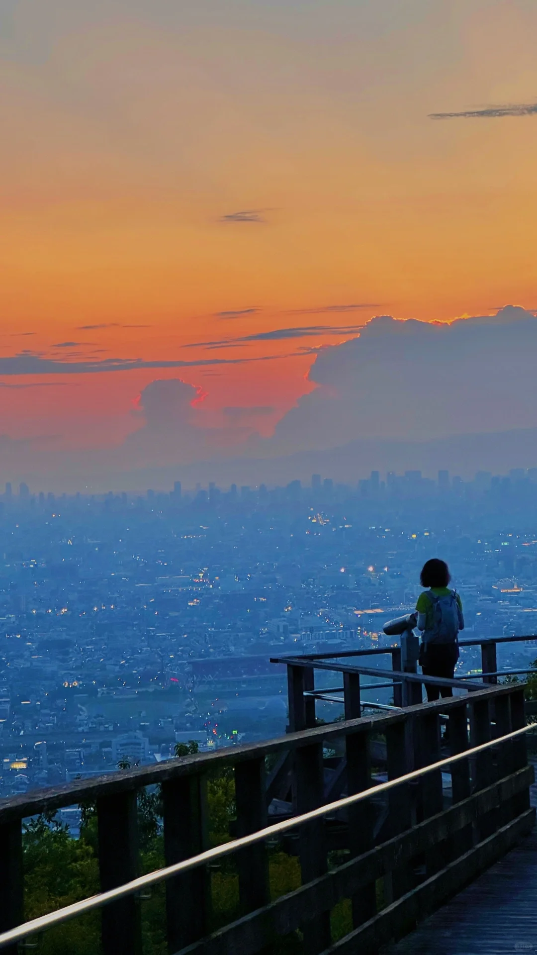 🇯🇵 Osaka | Waiting for the Long-Awaited Night View at Dusk