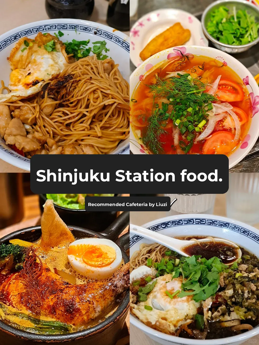 Tokyo 🇯🇵 Shinjuku Station Food Guide