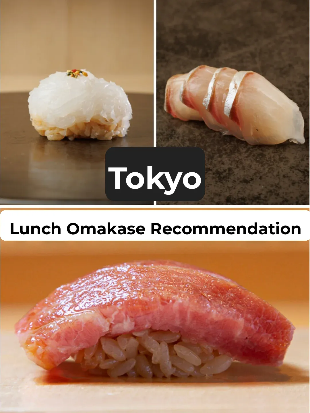 Lunch is the most bang-for-your-buck way to experience OMAKASE