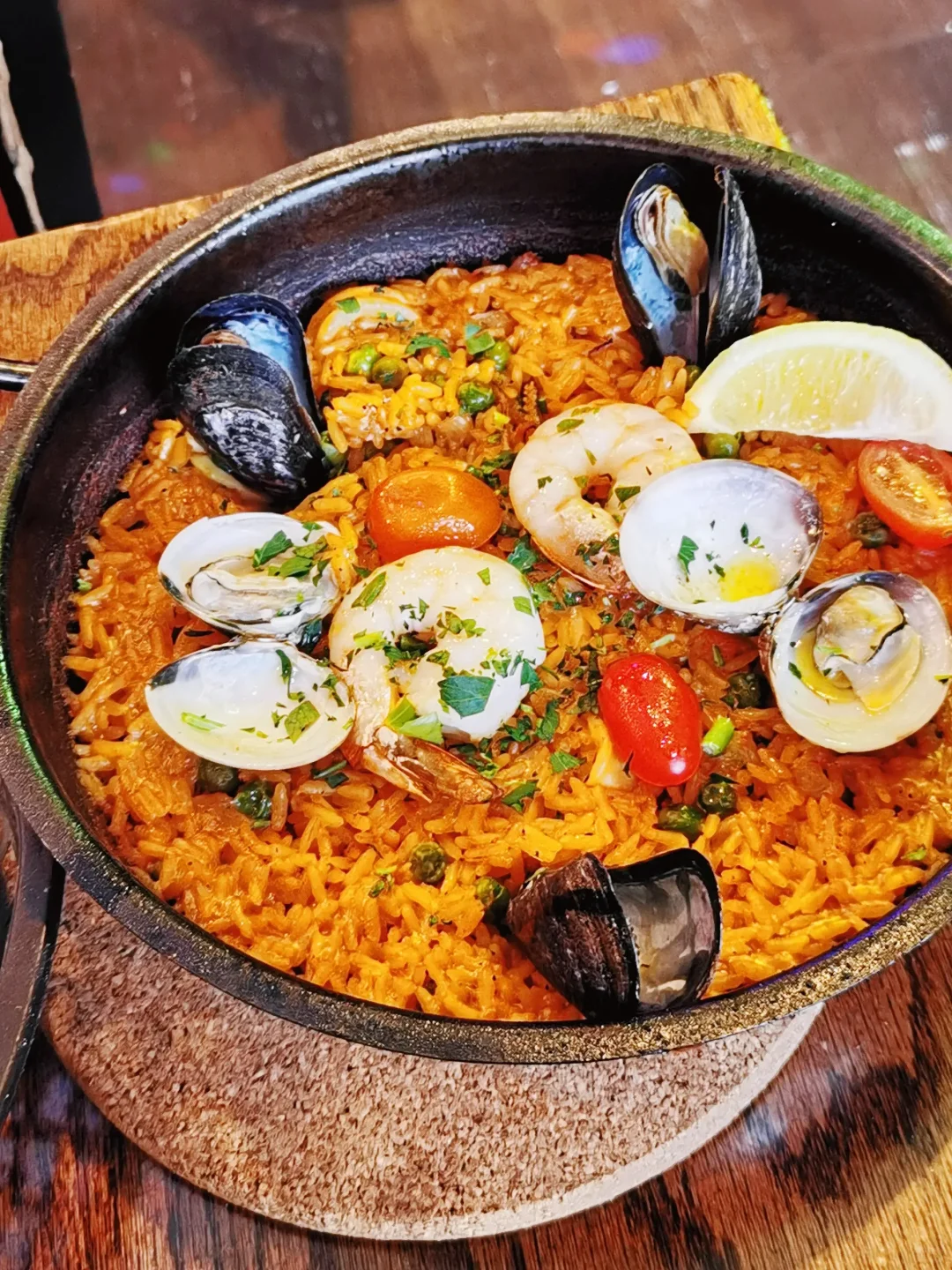 New York | Sizzling Seafood Paella 🦑 Lunch Special Edition