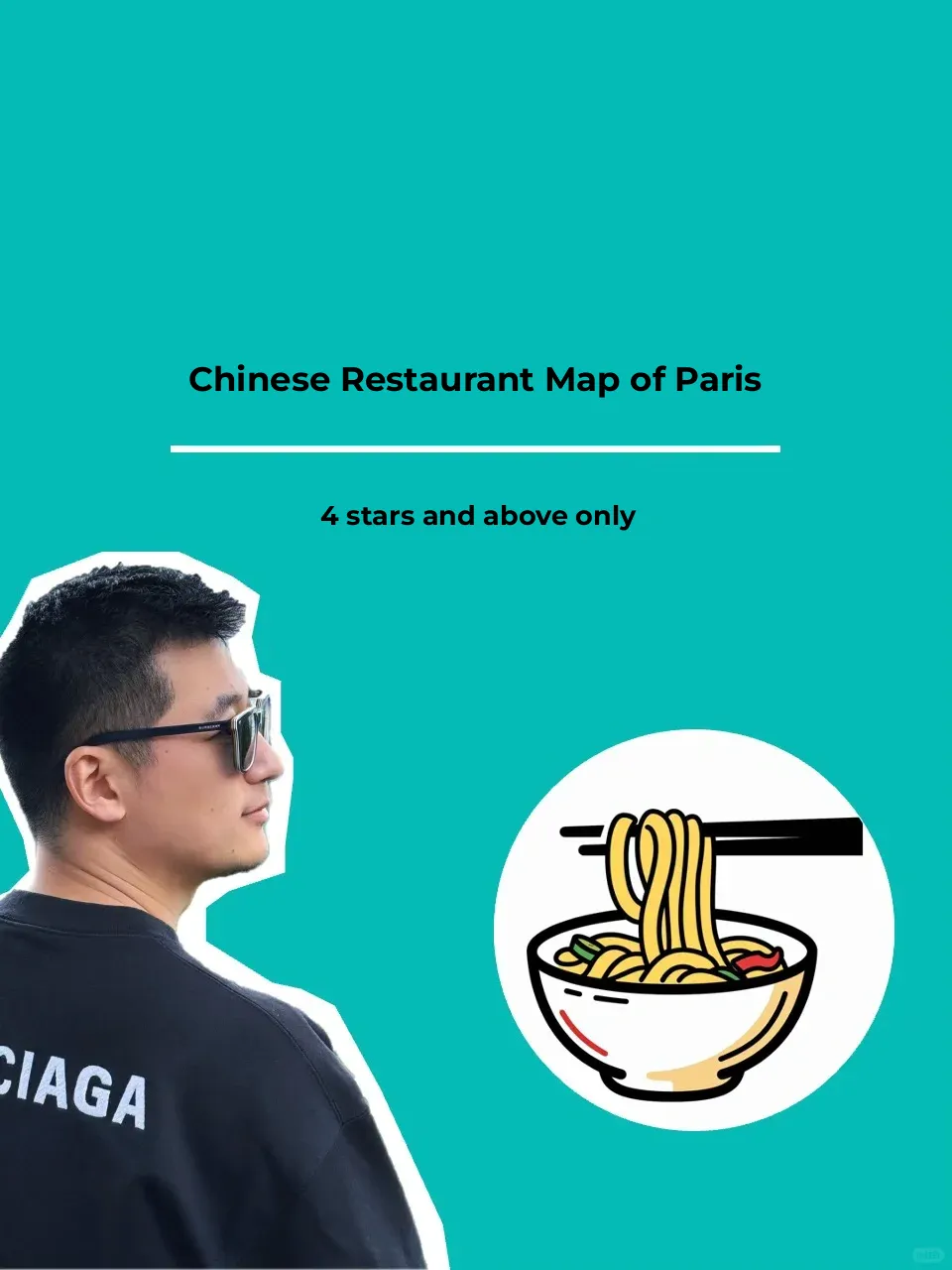 I've Crafted a Map of Paris' Top-Rated Chinese Restaurants (4 Stars and Above)