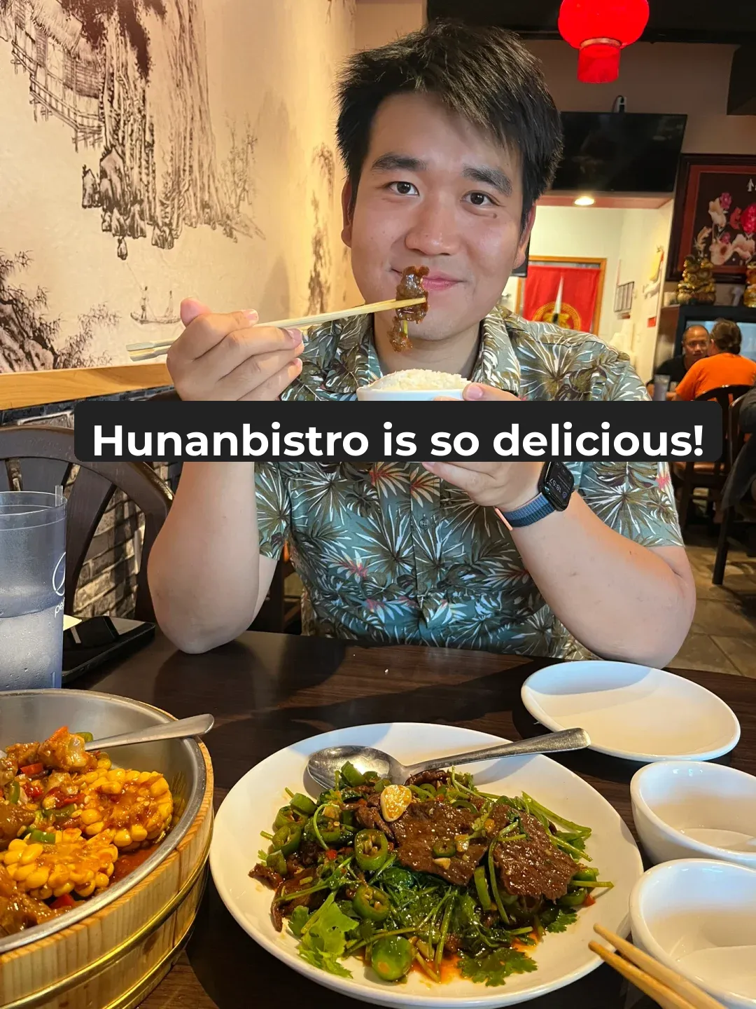 In Houston, USA!! So Happy to Find Authentic Hunan Cuisine Here
