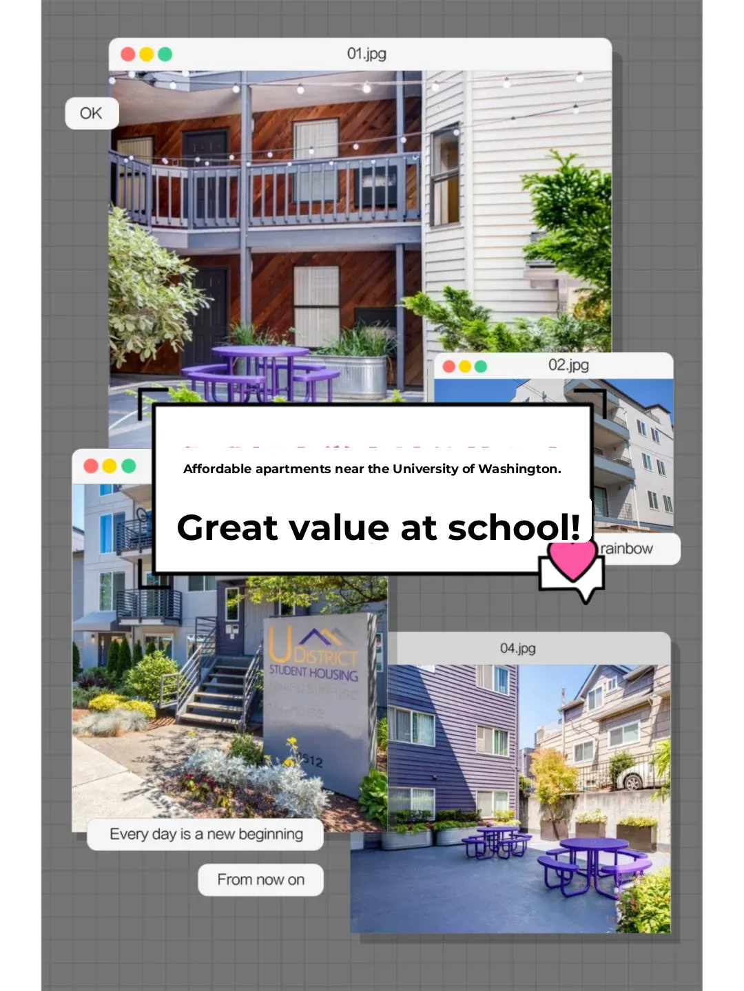 Cheap Apartments Near UW Seattle Are Here!