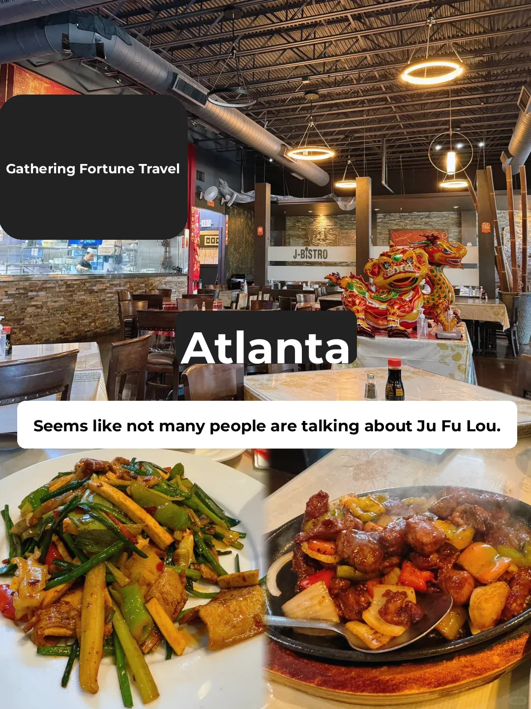 🇺🇸 Atlanta | The Underrated Gem: Ju Fu Lou Restaurant