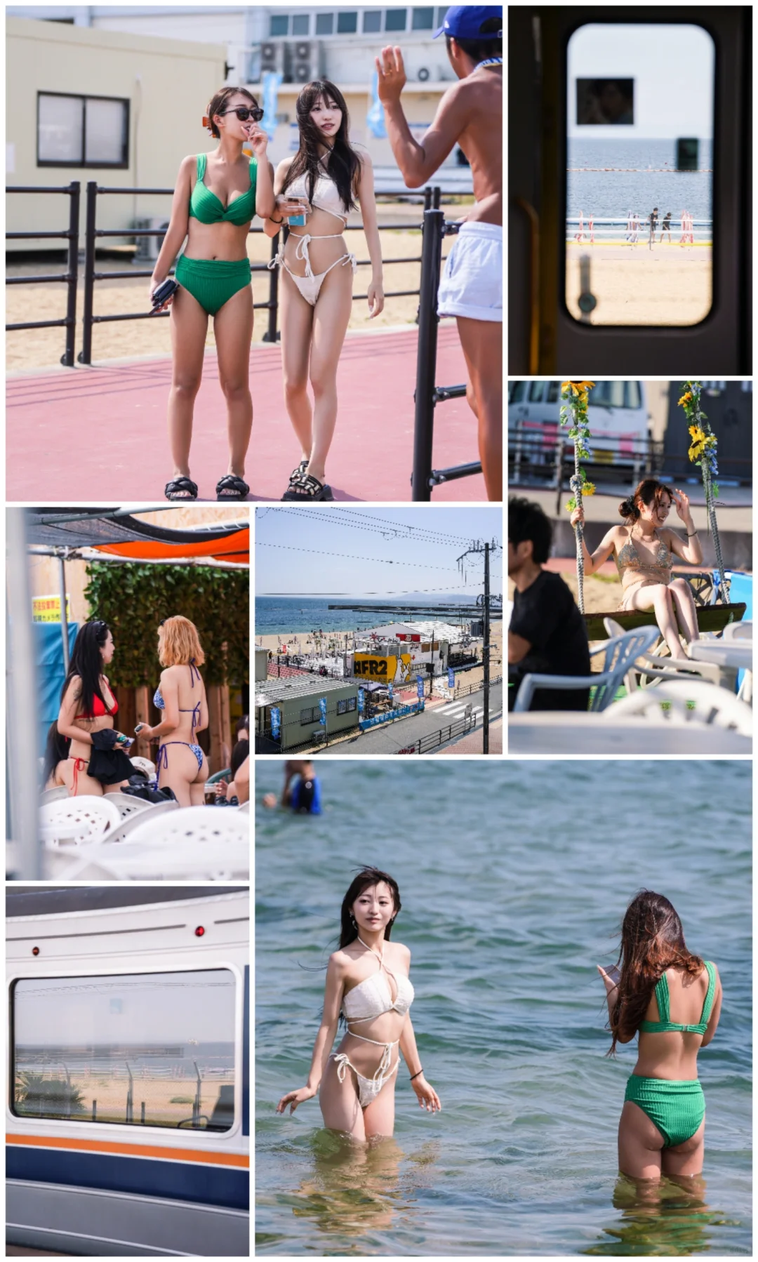 Must-Visit Spot in Osaka This Summer 🏖 Shimizugaoka Beach 📸