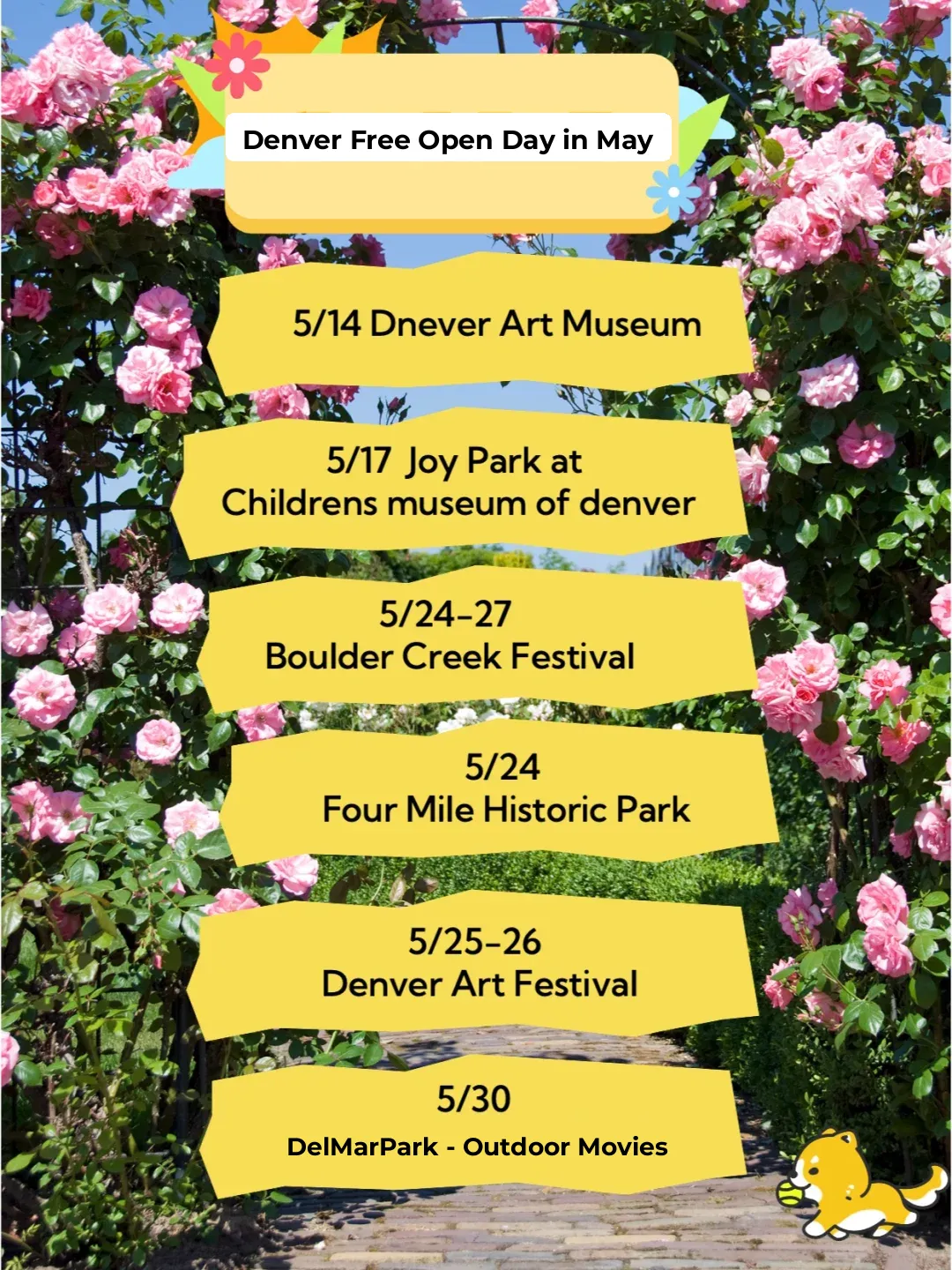 Denver's Free Open Days and Events in May 🌸