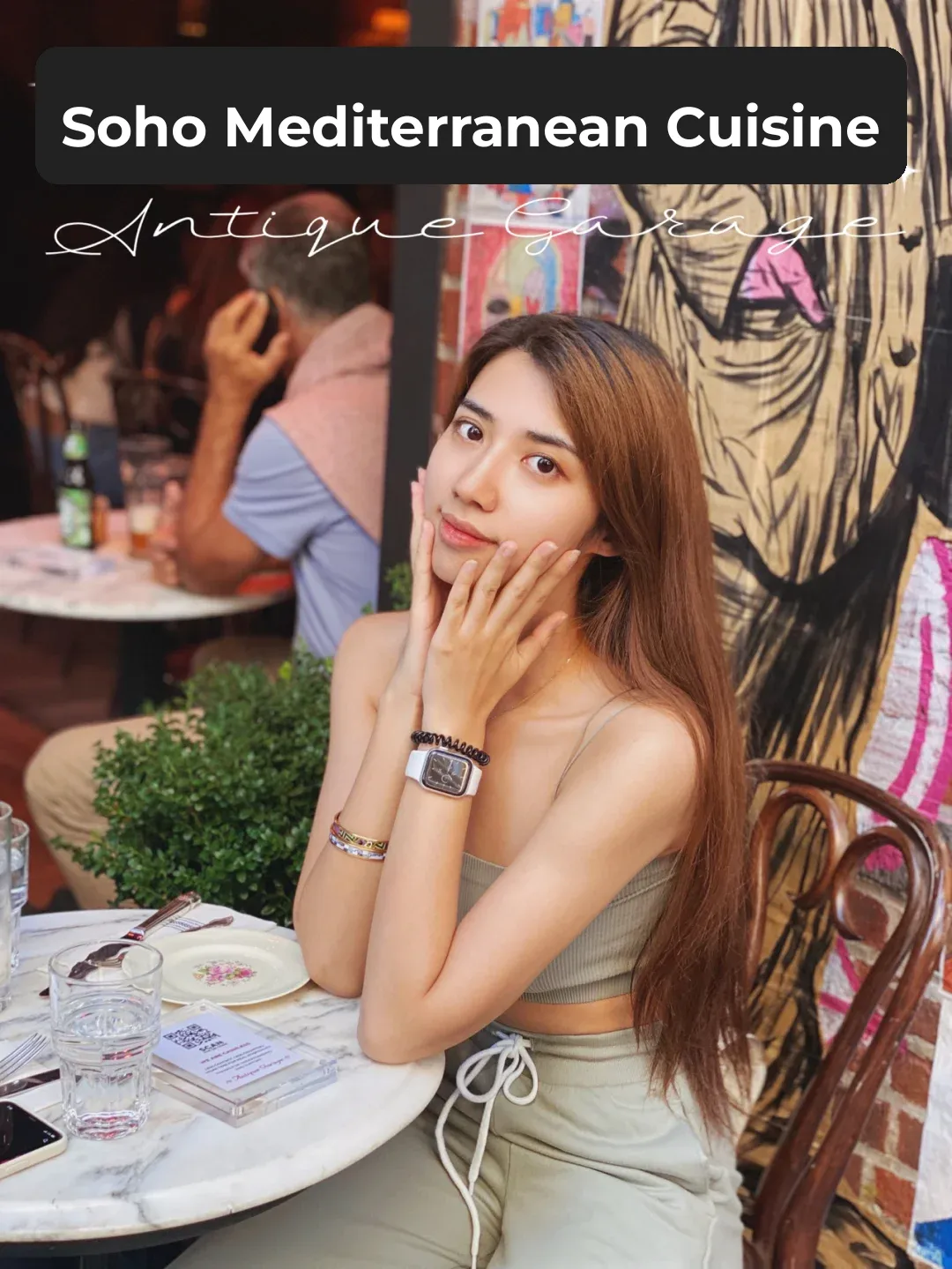 New York | SOHO | Enjoying a Mediterranean Meal in an Old Garage