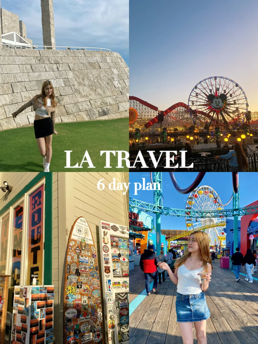 LA PLOG｜6-Day 5-Night Travel Guide 🛬🌅