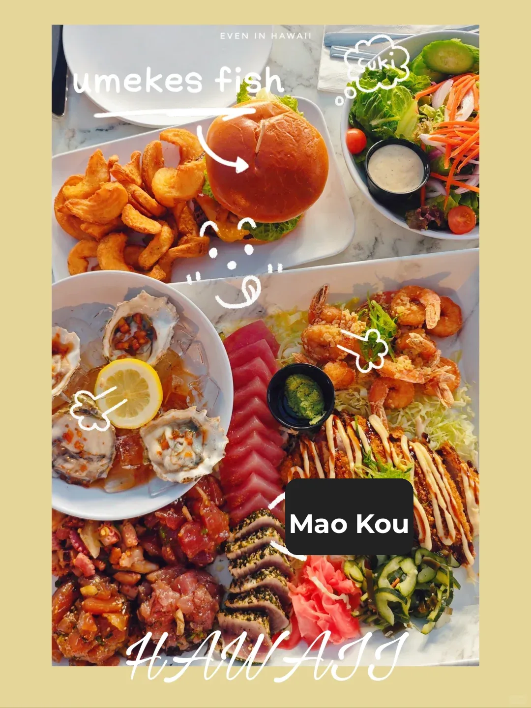 What Did We Eat on Big Island + Oahu? | A Complete Guide to Hidden Gem Restaurants ✨