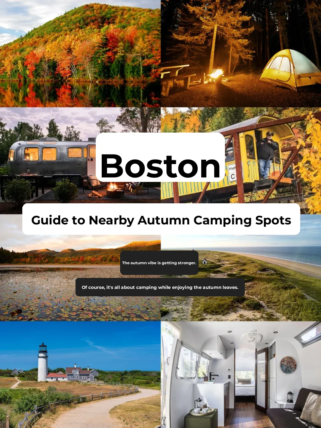 Autumn 🍂 Ultimate Guide to the Most Stunning Campgrounds Near Boston