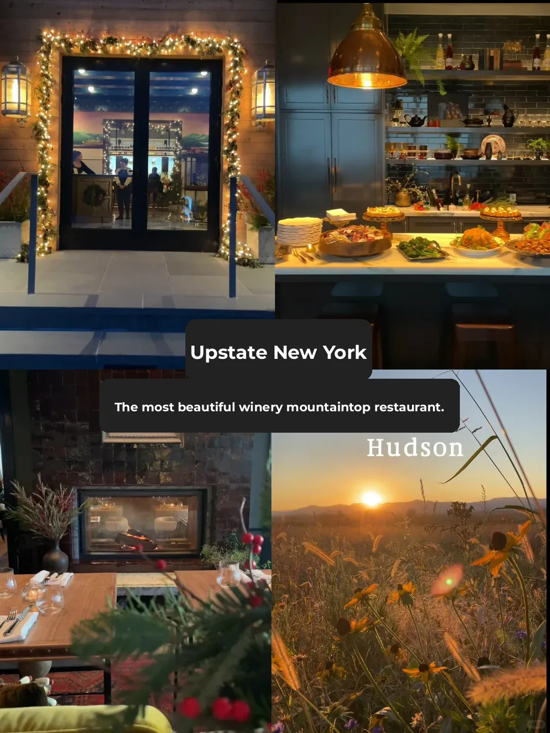 "Tired from Skiing in Upstate New York? Relax at This Winery's Mountaintop Restaurant"