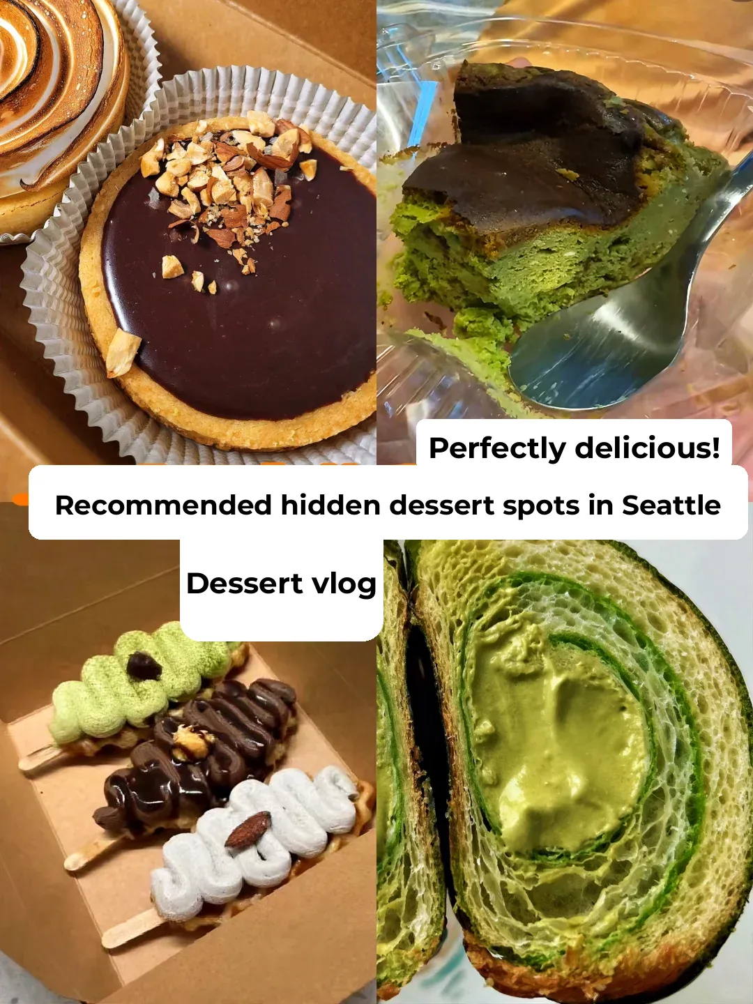 Seattle's Hidden Gem Dessert Spots Mega Compilation 👍☕️🔥