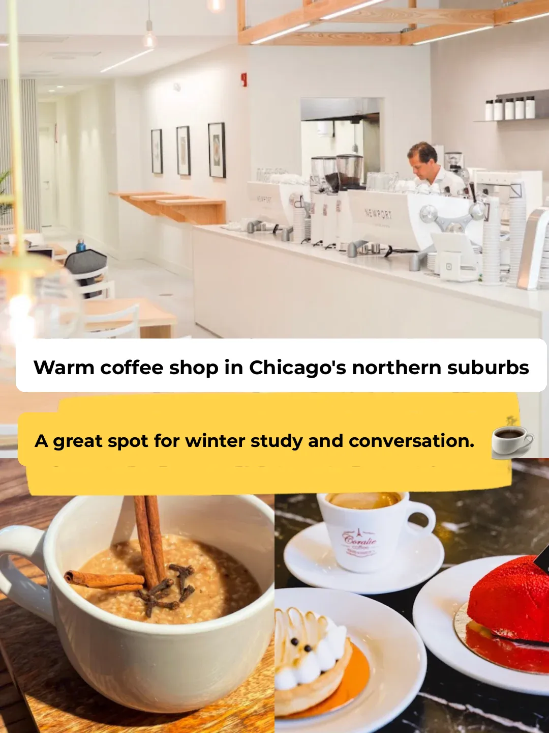 Evanston Coffee ☕️ Skip Starbucks ❌ Cozy Winter Bliss 🔥