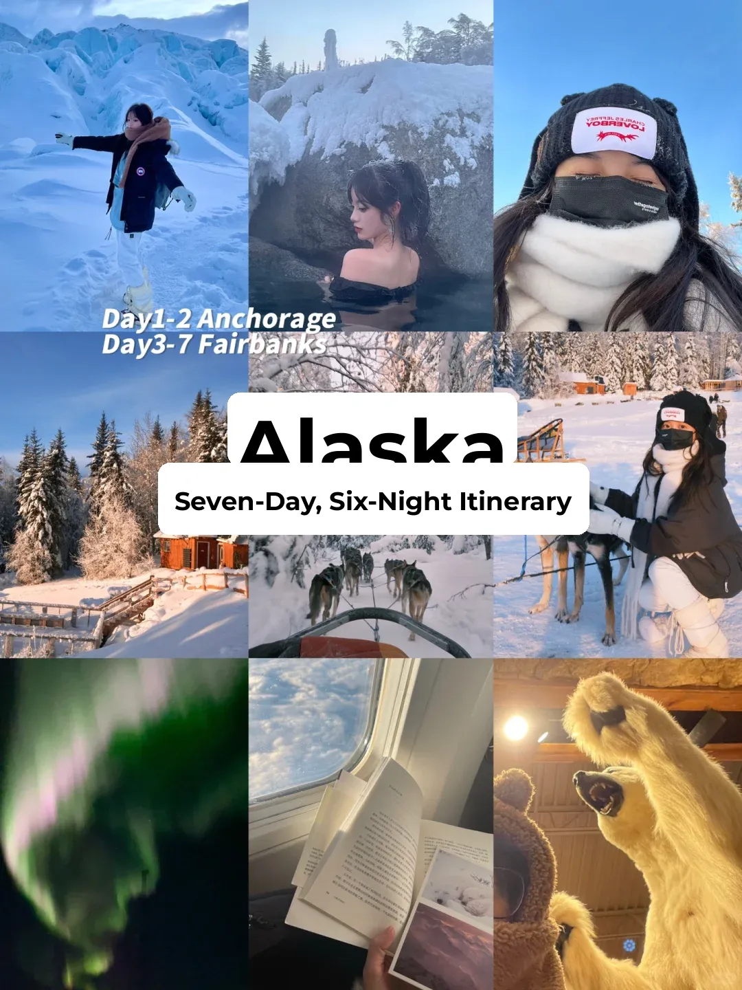 Thanksgiving/Winter Break ❄🌟️ Ultimate 7-Day, 6-Night Alaska Guide
