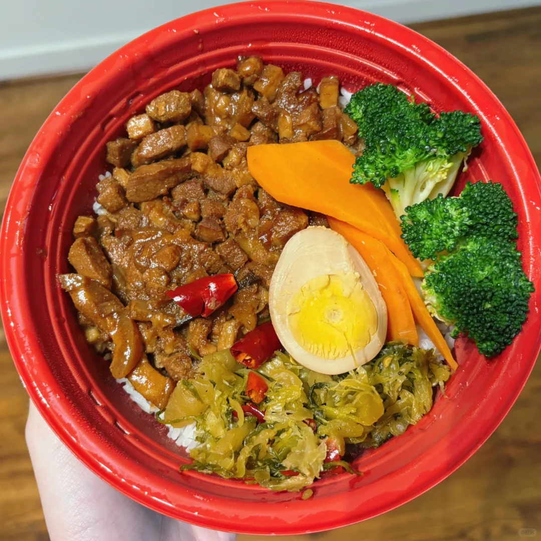 Houston｜The Best and Most Affordable Braised Pork Rice I've Had So Far