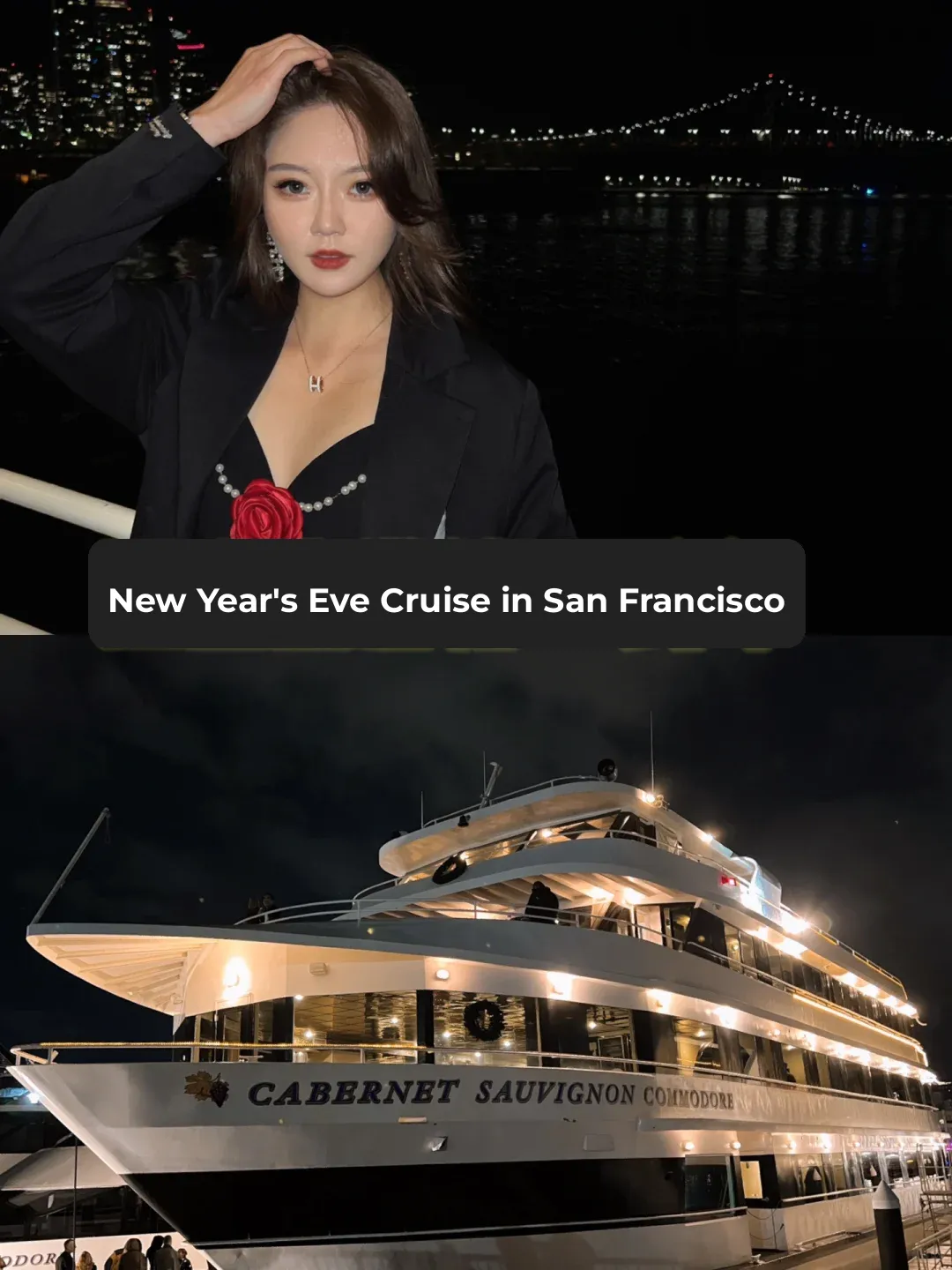New Year's Eve on a Cruise in San Francisco: Stunning Night Views Paired with Fireworks!