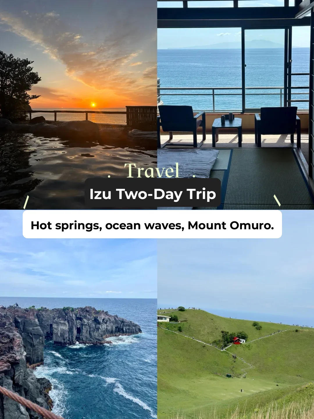 📷 Izu｜Budget-Friendly Getaway Near Tokyo!