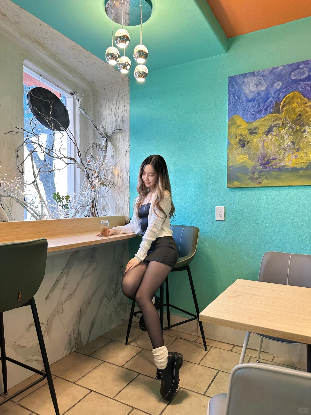 High-Aesthetic Tiffany Blue Restaurant in Bay Area's San Jose – Plus No Tipping⁉️