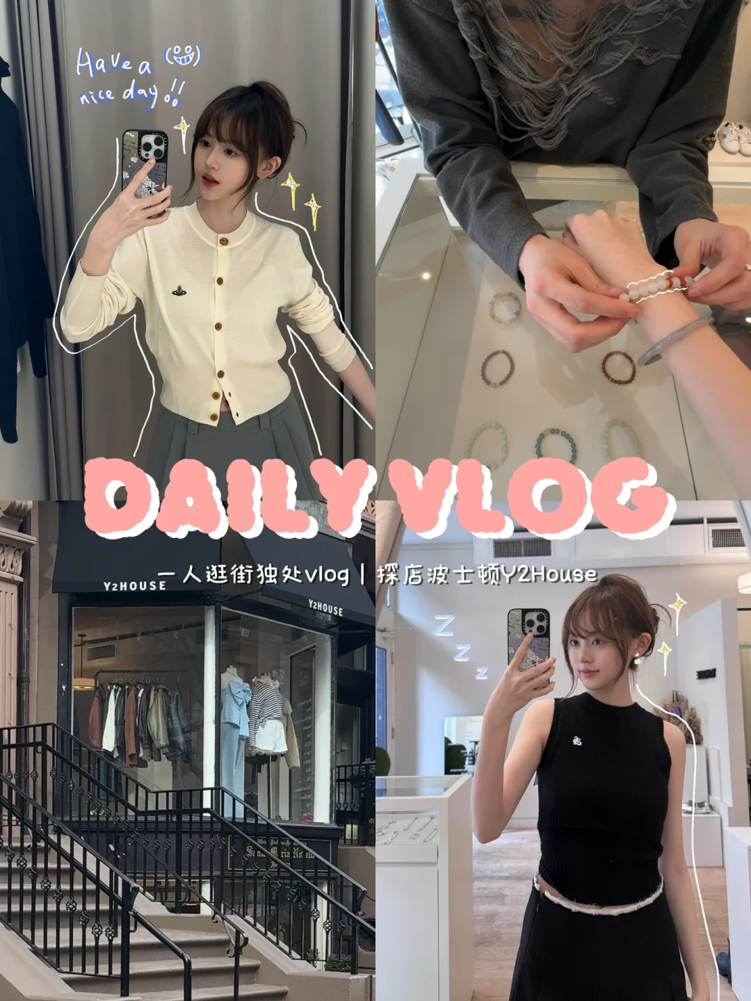 🇺🇸 International Student Shopping Vlog 🛍 | Y2House in Boston 🎀