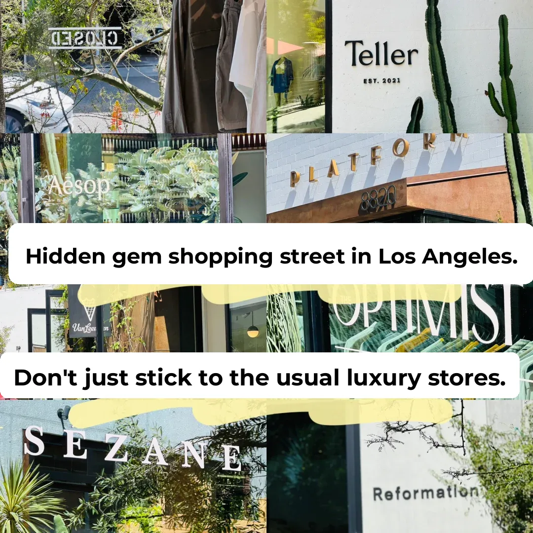 Los Angeles | Perfect Spot for Date Photos, Efficiency Enthusiasts, and Culture Vultures | Platform