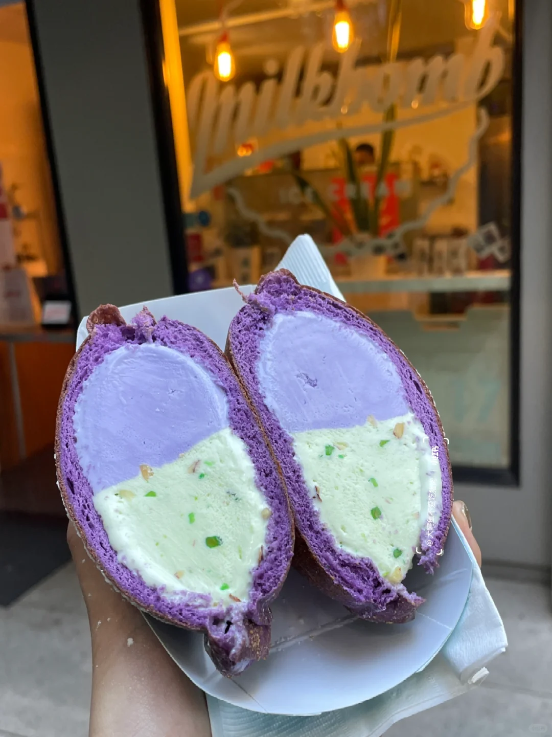 San Francisco · Ube Ice Cream Sandwich