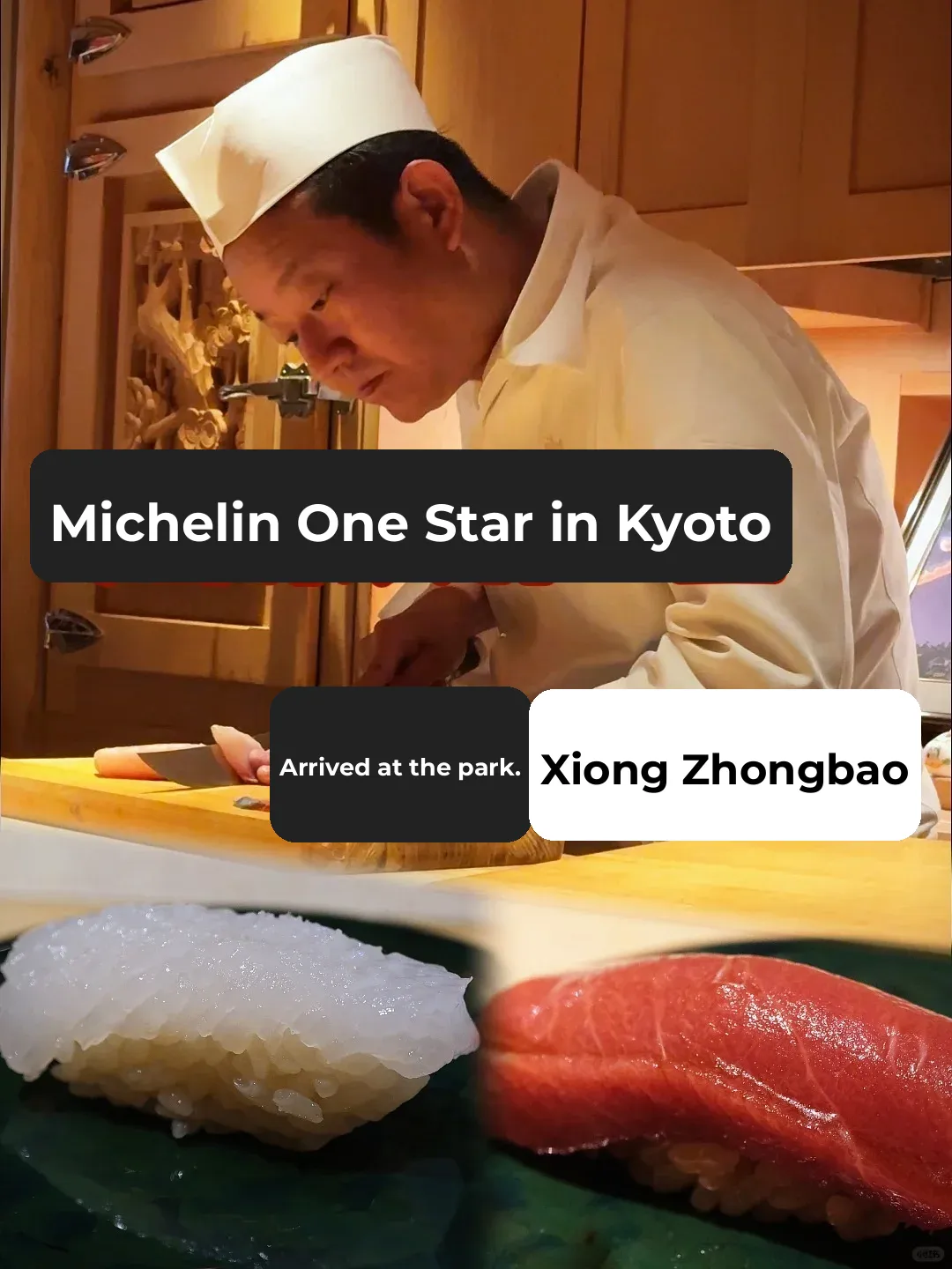 🇯🇵 Kyoto Michelin One-Star Sushi