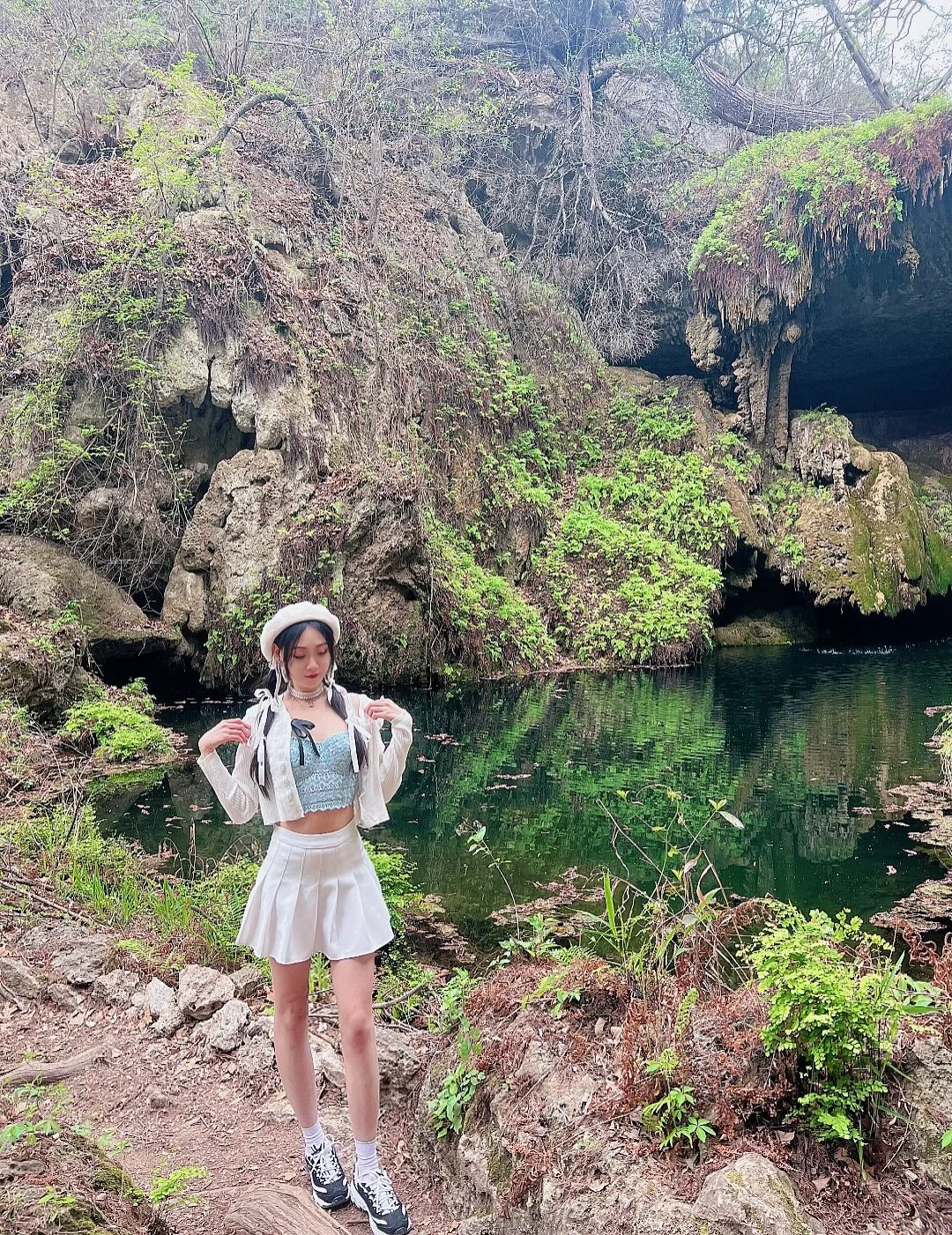 🇺🇸 Texas Outdoors | Explore a Hidden Cave Paradise – Let’s Go on an Adventure!