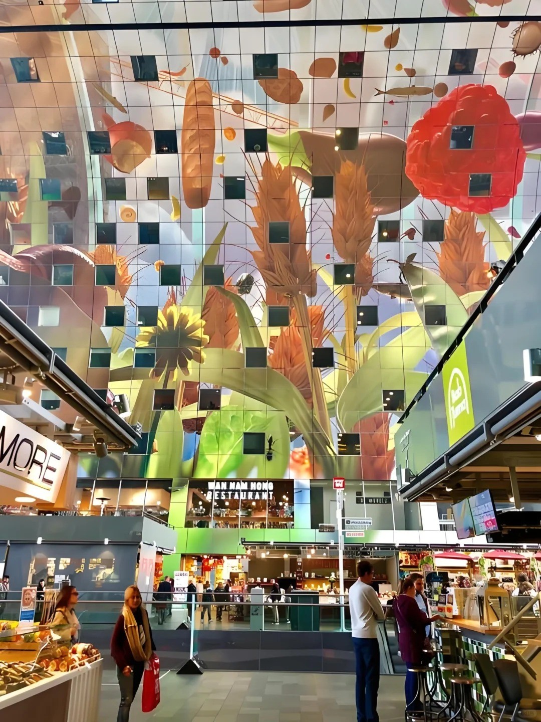 🇳🇱 Rotterdam's Markthal: Europe's Most Stunning Market! ✨🍏